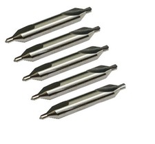 5 X 3MM HSS CENTRE DRILLS LATHE PILOT HOLE ENGINEERING TOOLS RDGTOOLS
