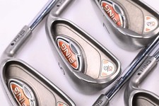 Ping G10 Irons / 5-PW / Black Dot / Regular Flex Ping AWT Shafts