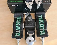 Takata 4 Point Harness BLACK -