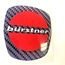 Burstner front grill emblem,  Fiat ducato Burstner from 2007 front grill decal