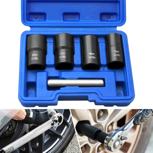 Locking wheel nut remover - locking,