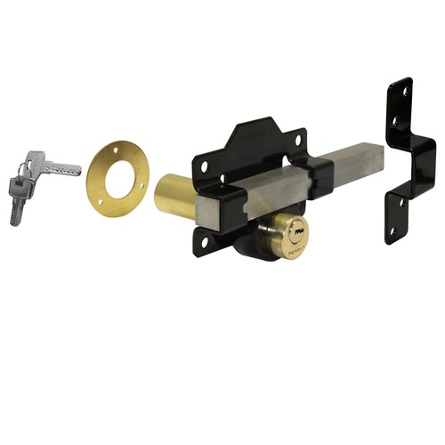 Double locking long throw gate - long,