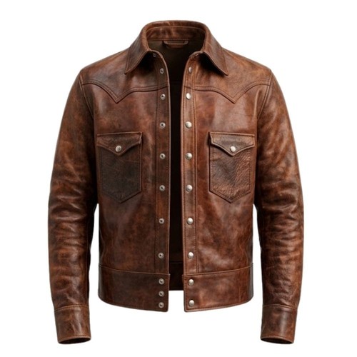Men genuine real - genuine, leather