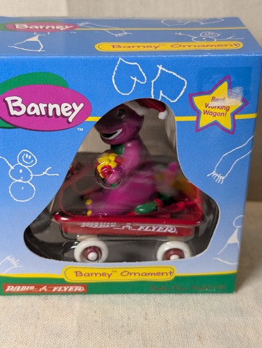 Vintage 1998 barney radio - vintage,
