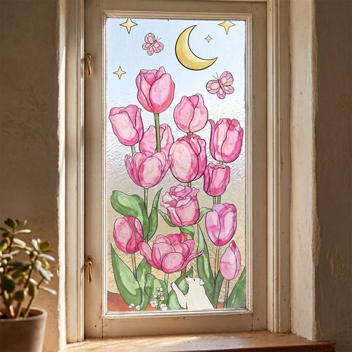 Static cling window - window, film