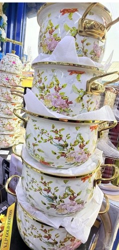 5pcs enamelware cooking - 5pcs,