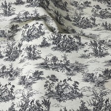 French Toile De Jouy Vintage