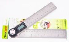 Digital 360 Angle Rule Setting Out Protractor 200mm GEMRED