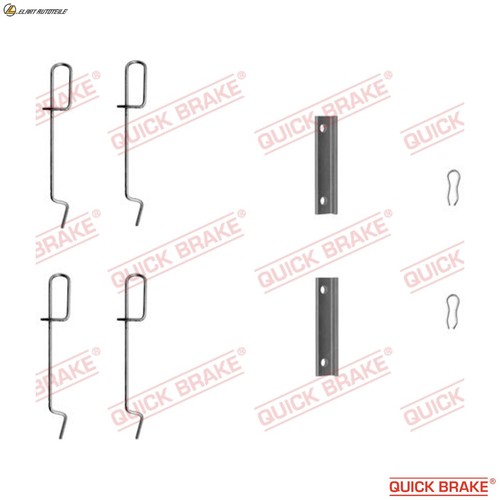 Accessory set disc - set, brake