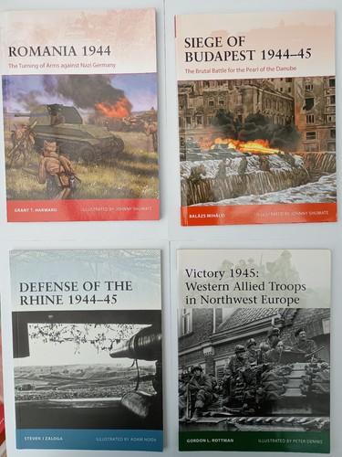 Osprey book job lot romania - lot,