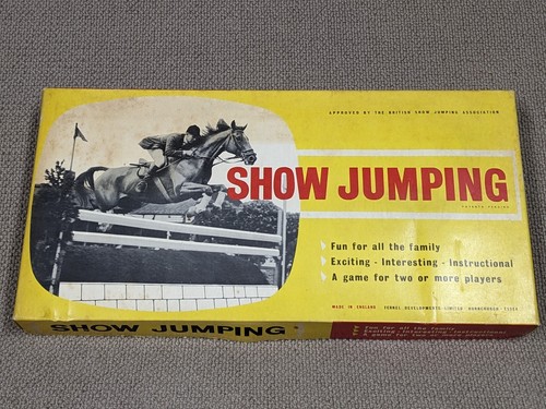 Vintage 1960 show jumping - vintage,
