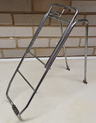 Vintage chrome rear carry - chrome,