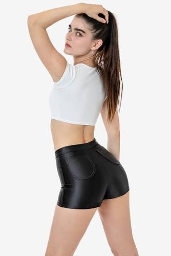 American apparel disco shorts - american,