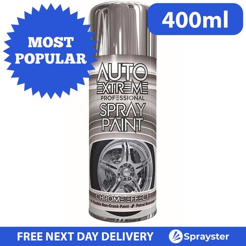 400ml chrome effect spray - x,
