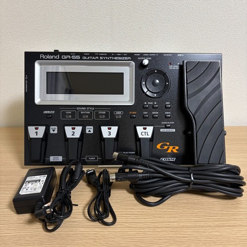 Roland 55gk guitar - roland, gr-55gk-bk