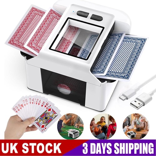 Automatic card shuffler - automatic,