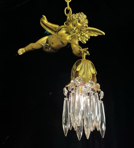Vtg cherub angel hanging - vtg,