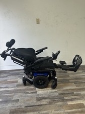QUICKIE Q300M MINI POWER WHEELCHAIR TILT,RECLINE, LEGS.ATTENDANT.
