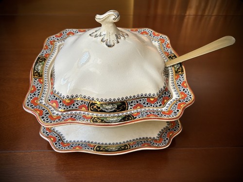 Antique soho pottery satsuma - pottery,