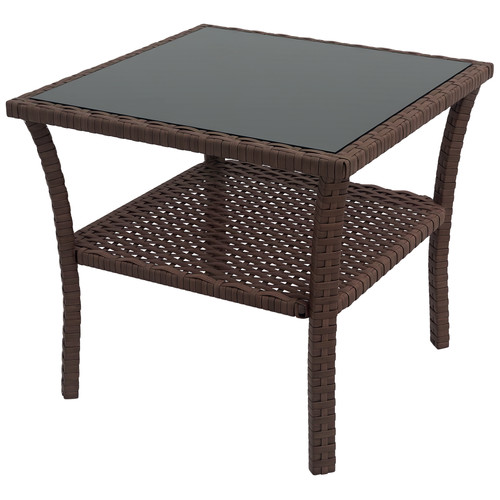 Outsunny rattan coffee - outsunny,