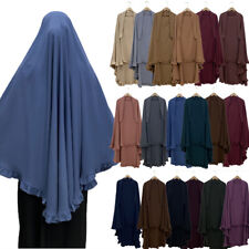Khimar Ramadan Muslim Ruffles