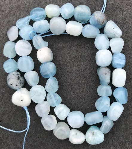 10mm pale blue aquamarine - pale,