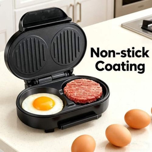 Electric barbecue grill - barbecue, fried