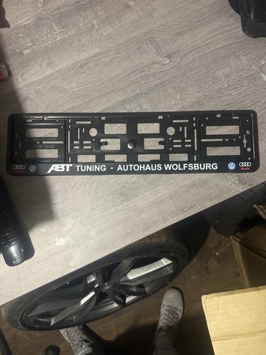 Abt tuning license plate - tuning,