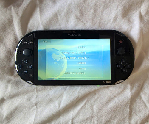 Sony vita black handheld - sony, ps