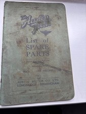 Austin Twelve List of Spare