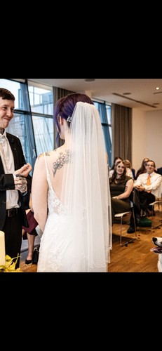 Two tier bridal - two, stunning