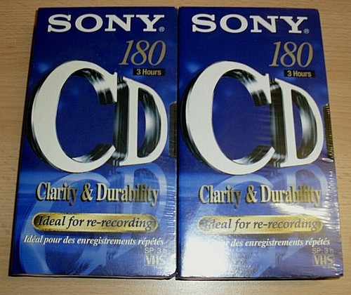 Sony 180cde blank - blank, vhs