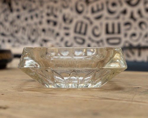 Guinness glass ashtray - glass,