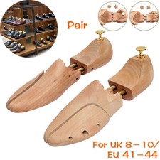 1 Pair Cedar Wood Men's Shoe