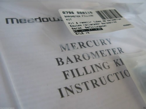 Filling kit for mercurious - kit,