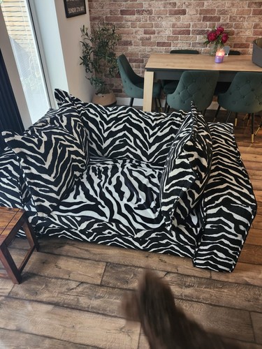 Dfs zebra sofa and - dfs,
