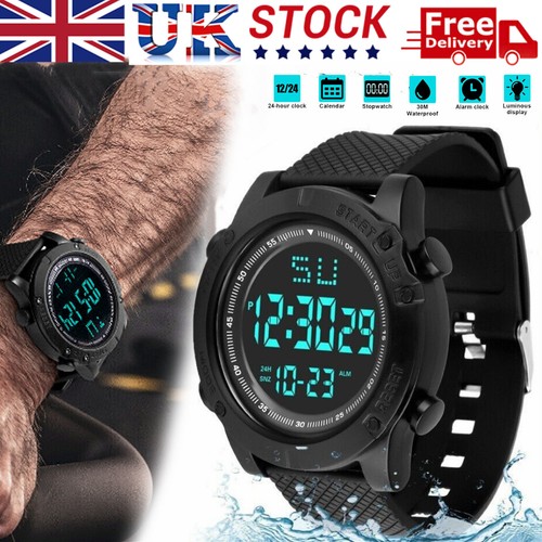 Men waterproof digital sports - waterproof,