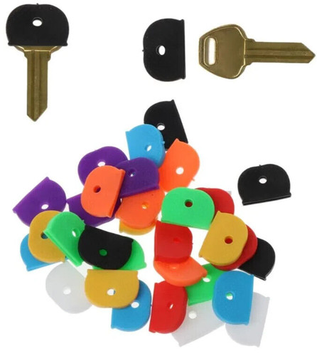 Rubber key caps coloured - caps,