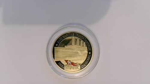 Titanic commemorative coin - titanic,
