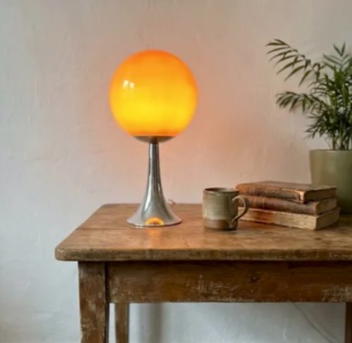 Bauhaus lamp space age mcm - space,