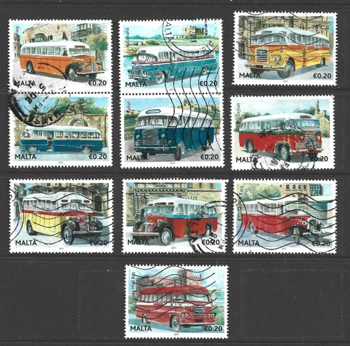 Malta 2011 buses - malta, set