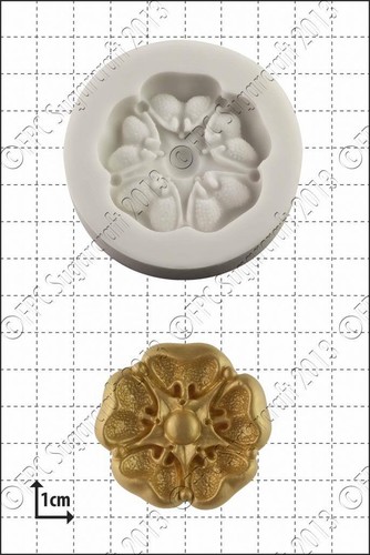 Silicone mould tudor rose - tudor,
