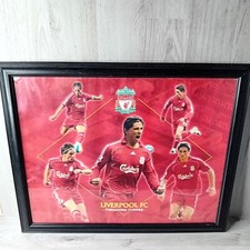 LIVERPOOL FC FERNANDO TORRES 2006 WALL PICTURE RARE RETRO SOCCER GRANADA VENTURE