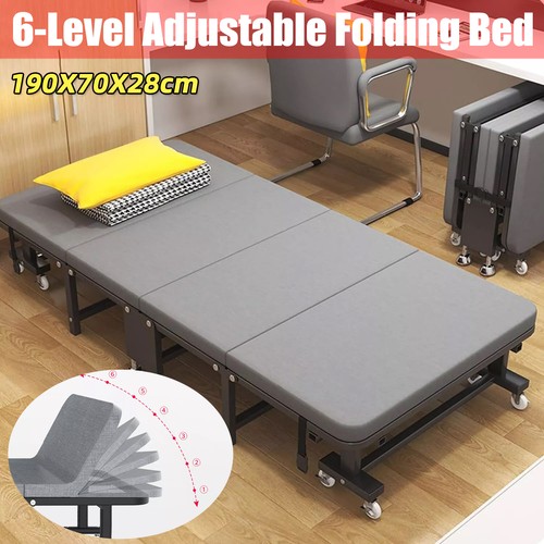 Single foldable folding bed - foldable, &