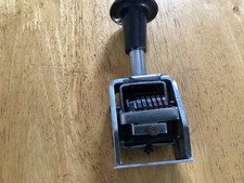 Vintage Auto Number Automatic