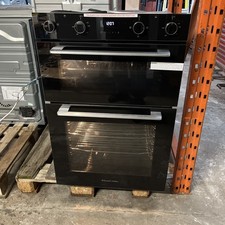 Russell Hobbs RH89DEO2001B Black 110L Built-In Electric Fan Double Oven NEW