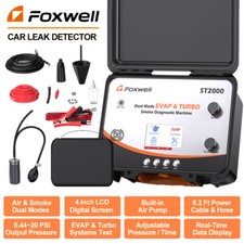 Foxwell ST2000 Car Smoke Machine Leak Detector EVAP Turbo Test Pipes Leak Tester