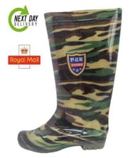 Mens Waterproof Wellies New Garden Festival Wellingtons Dog Walking UK Size 7-11