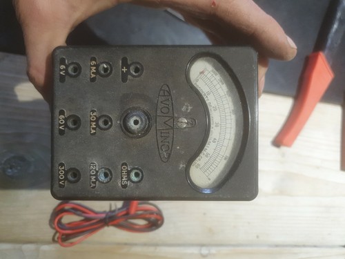 Vintage avo meter - avo,