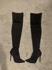 Thigh High Heel Boots Topshop